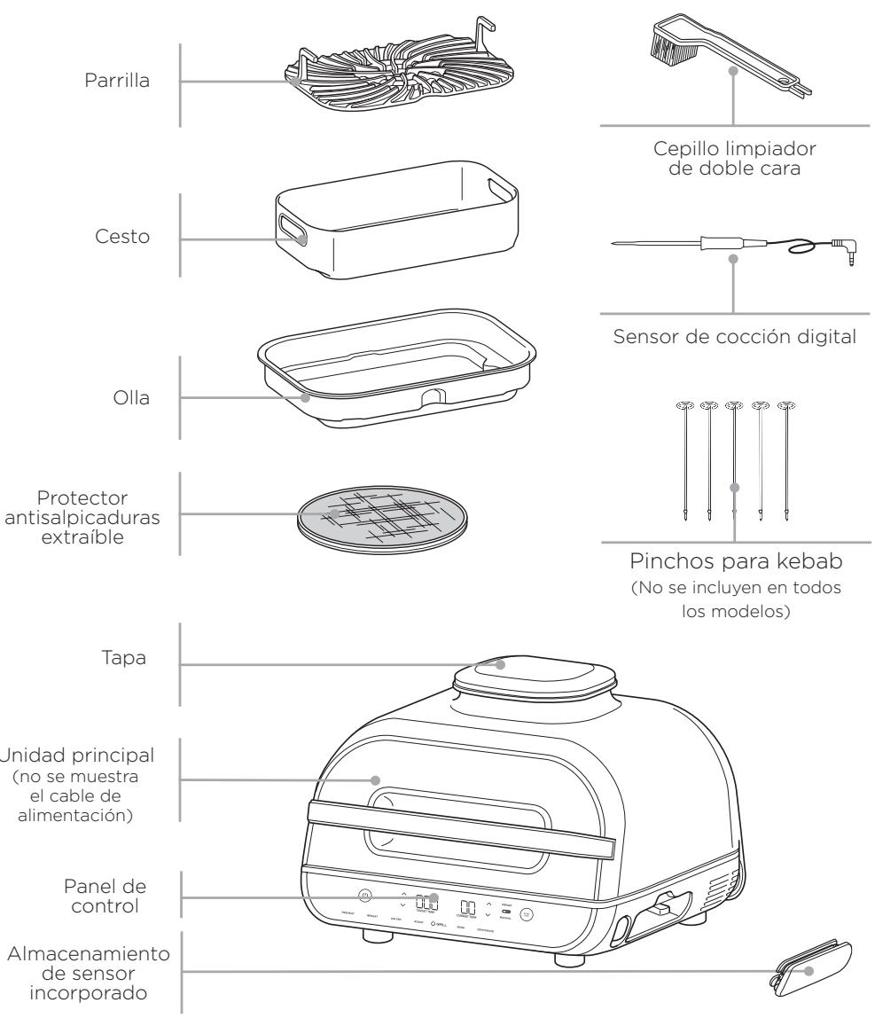 NINJA FoodiRy.Grill&AirFryerAGSSIE - GUARDE ESTAS INSTRUCCIONES - 1