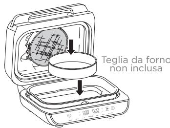 NINJA FoodiRy.Grill&AirFryerAGSSIE - Bake (Cottura al forno) - 8
