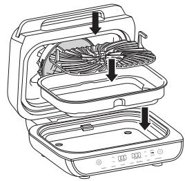 NINJA FoodiRy.Grill&AirFryerAGSSIE - Grill (Cottura alla griglia) - 1