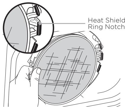 NINJA FoodiRy.Grill&AirFryerAGSSIE - Installing the splatter guard - 1