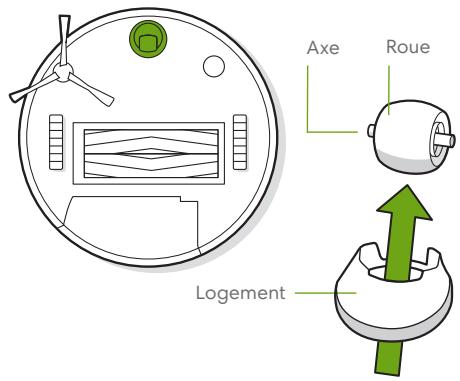 IROBOT E6198 - Nettoyage de la roue avant - 1