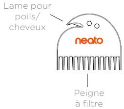 NEATO D703 - BAC À POUSSIÈRE ET FILTRES - 2