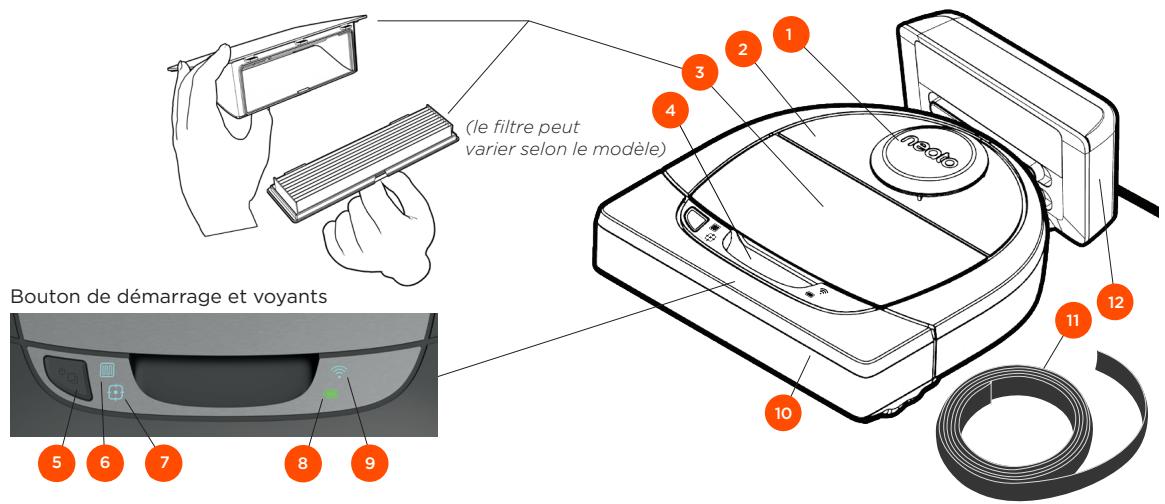 NEATO D703 - Vue d'ensemble - 1