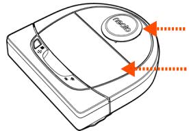 NEATO D703 - PARTIE SUPÉRIEURE DU ROBOT - 1