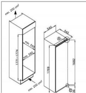 ROSIERES RBLP3683 - Instalacia - 1