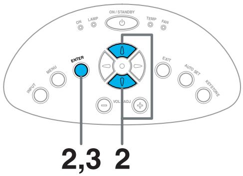 TOSHIBA TLP 250 - Projection sur l'écran (Suite) - 2