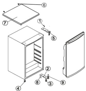 FORTEX TTR118WH - DOOR CONVERSION - 1
