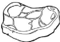 FORTEX TTR118WH - Red meat - 1