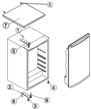 FORTEX TTR118WH - DOOR CONVERSION - 2