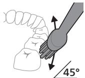 PHILIPS HX7108/01 - Instructions de brossage - 4