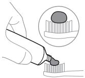 PHILIPS HX7108/01 - Brushing instructions - 1