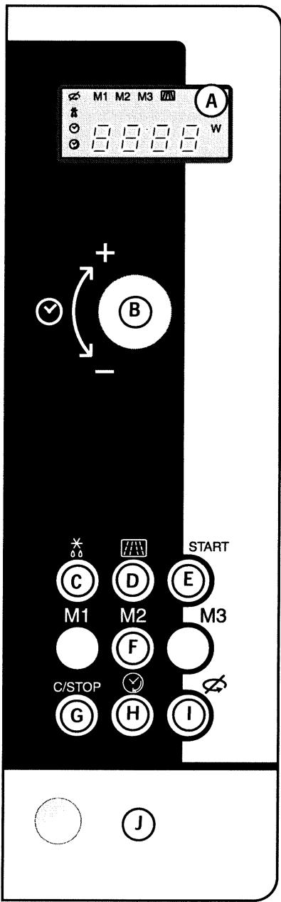 DE DIETRICH DME 321 BE1 - BANDEAU DE COMMANDE - 1