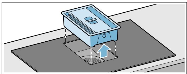 GAGGENAU Cv282100 - Retirer le filtrtre métallique àGRAISSSE - 2