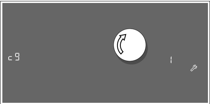 GAGGENAU Cv282100 - Commutation de l'affichage pour le mode Évacuation d'air - 2