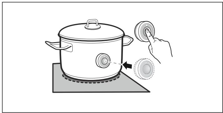 GAGGENAU Cv282100 - Utilisation du capteur de température sans fil - 1