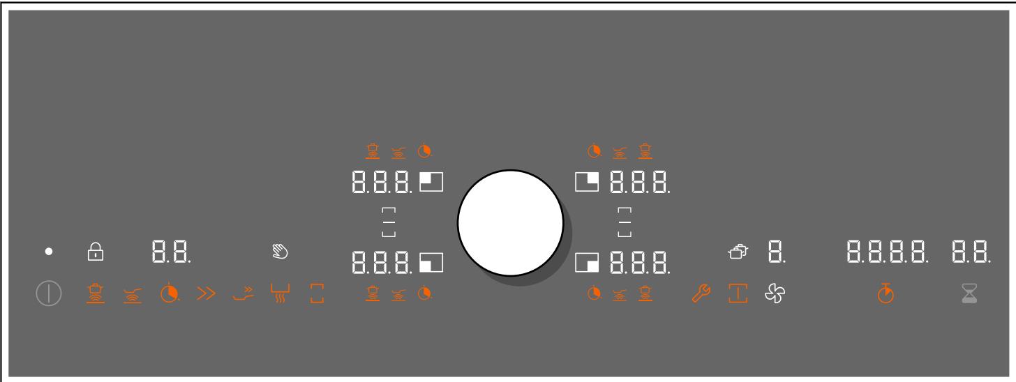GAGGENAU Cv282100 - Le bandeau de commande - 1