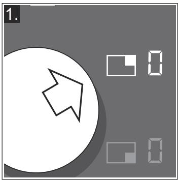 GAGGENAU Cv282100 - Sélectionner un foyer et une position de chauffe - 1