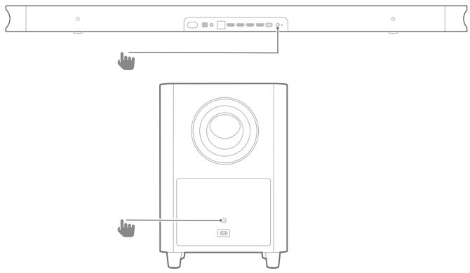 LEON LINK BAR - Jumelage avec le caisson de graves sans fil JBL SW10 (en option) - 1