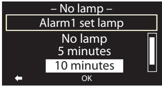 PUREREFERENCE TWILIGHT - Programmation d'une alarme - 1