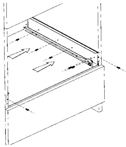 AEG PE 803 9-MC - COMPOSANTS POUR L'INSTALLATION DU TIROIR (EN OPTION) - 5