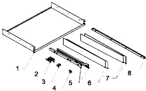 AEG PE 803 9-MC - COMPOSANTS POUR L INSTALLATION DE LA MACHINE - 1