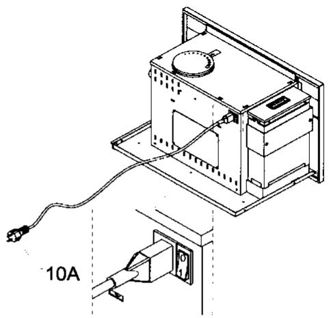 AEG PE 803 9-MC - BRANCHEMENT ELECTRIQUE - 4