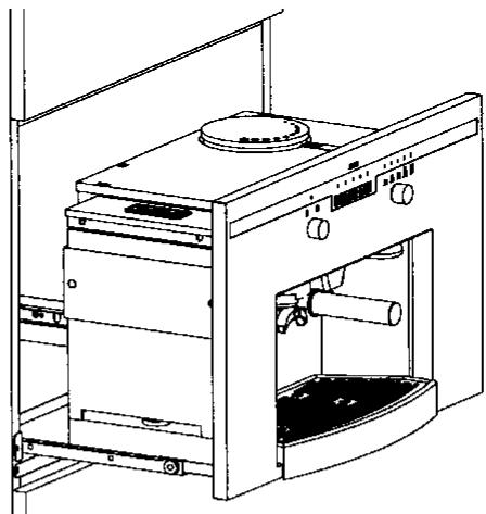 AEG PE 803 9-MC - REMPLIR LE RESERVOIR D'EAU - 2