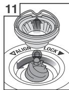 BREVILLE BCG820 - ADJUSTING CONICAL BURRS - 11
