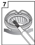 BREVILLE BCG820 - REINIGUNG DER MAHLKEGEL - 7