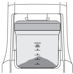 BREVILLE BCG820 - MAHLEN IN EINEN KAFFEEBEHÄLTER ODER -FILTER SCHRITT 1: - 5