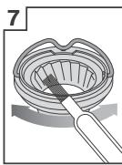 BREVILLE BCG820 - CLEANING CONICAL BURRS - 7