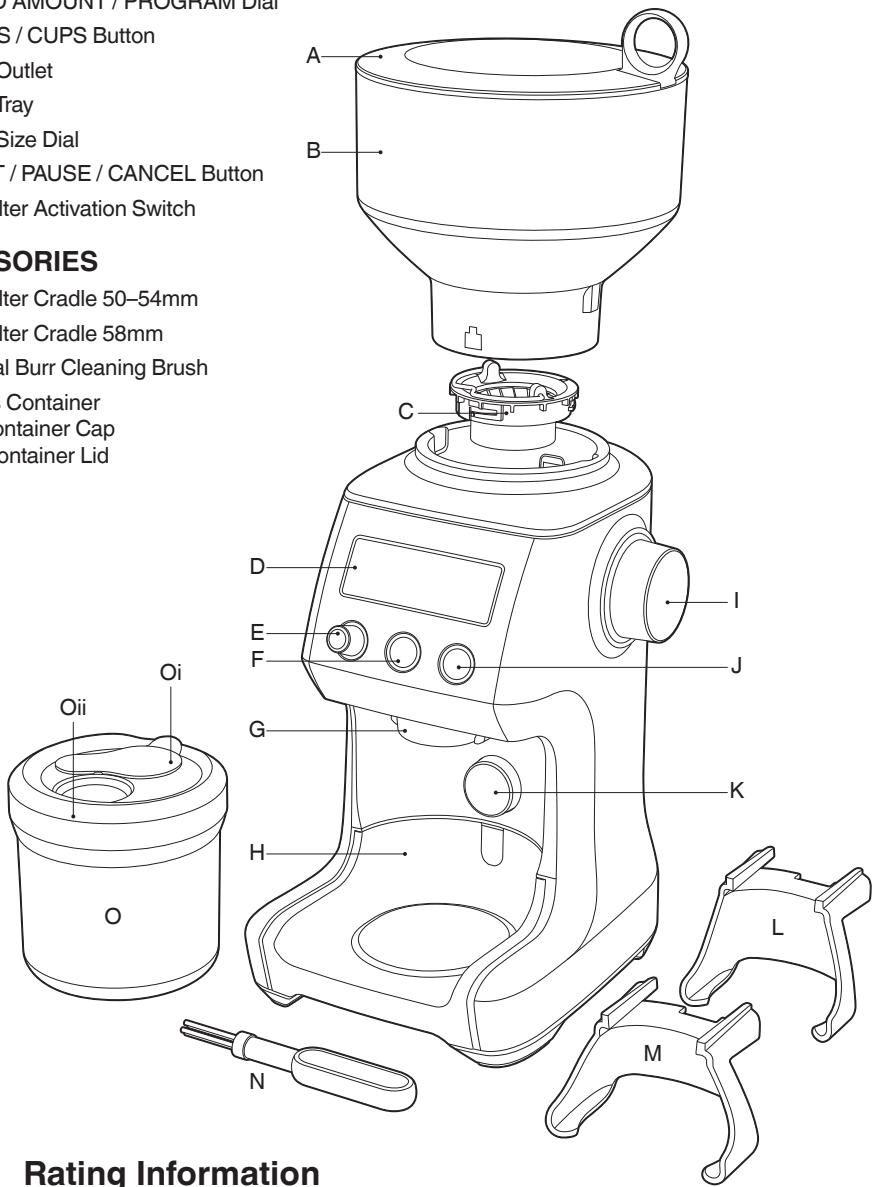 BREVILLE BCG820 - ACCESSORIES - 1
