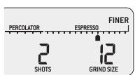BREVILLE BCG820 - MOUTURE DANS UN RÉCEPTACLE DE MOUTURE OU FILTRE À CAFÉ ÉTAPE 1 : - 3