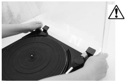 JVC AL-F50B - MONTAJE DE LA CUBIERTA ANTIPOLVO - 3