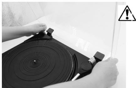 JVC AL-F50B - MONTAR A COBERTURA DO PÓ - 3