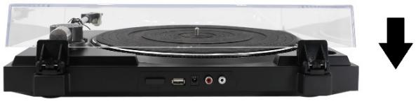 JVC AL-F50B - MONTAR A COBERTURA DO PÓ - 2