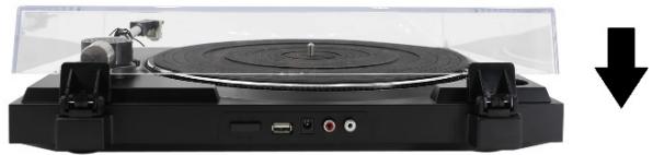 JVC AL-F50B - MOUNTING THE DUST COVER - 2