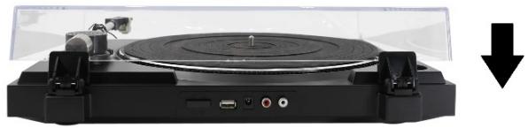 JVC AL-F50B - MONTAJE DE LA CUBIERTA ANTIPOLVO - 2