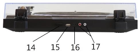 JVC AL-F50B - DESCRIPTION DES PIECES - 2