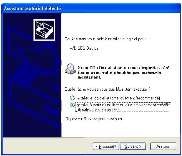 WESTERN DIGITAL DD2,5 500 ULTRA BK - Installation du lecteur manuellement - 2