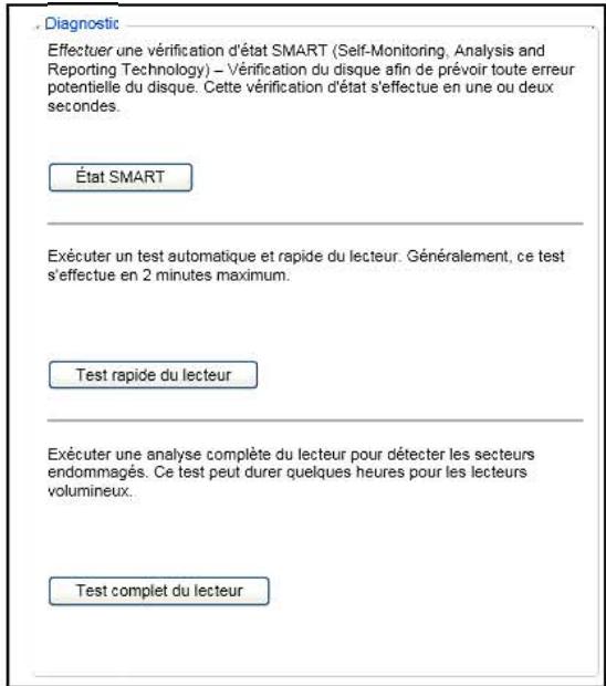 WESTERN DIGITAL DD2,5 500 ULTRA BK - Véri fication du bon fonctionnement du disque dur - 1
