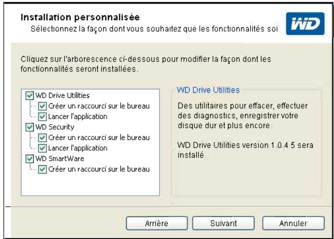 WESTERN DIGITAL DD2,5 500 ULTRA BK - Prise en main du logiciel WD - 2