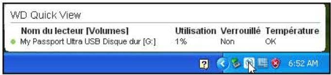 WESTERN DIGITAL DD2,5 500 ULTRA BK - Vérification de l'etat du disque - 1