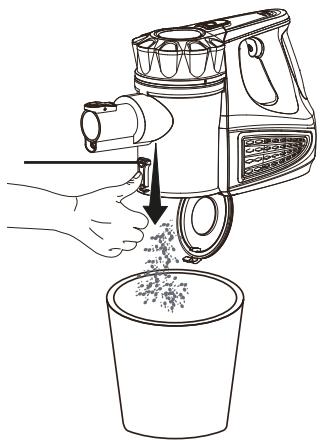 THERMOSTAT TH-097/RS - Vider le bac à poussière - 1