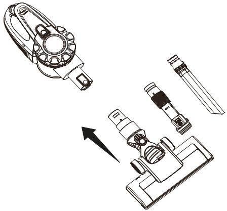 THERMOSTAT TH-097/RS - Utilisation en mode aspirateur à main - 2