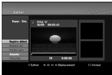 LG-GOLDSTAR RH270 - Effacement d'une partie - 1