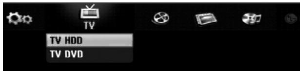 LG-GOLDSTAR RH270 - Utilisation du Menu Accueil - 1