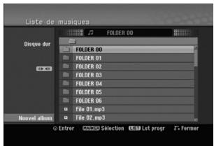 LG-GOLDSTAR RH270 - Lecture d'un CD Audio ou d'un fichier MP3/WMA - 2