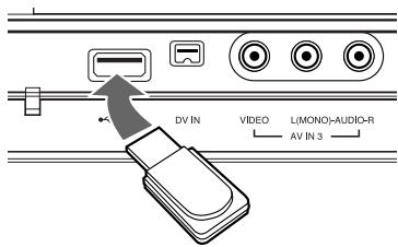 LG-GOLDSTAR RH270 - Inséorer/Retirer une Mémoire USB - 1