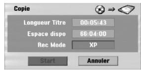 LG-GOLDSTAR RH270 - Copie à partir d'un DVD sur un disque dur - 2